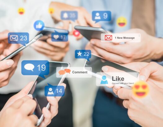 social média használata