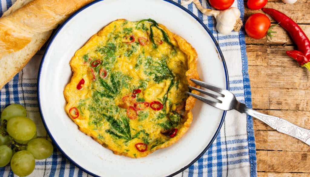Gyógyfüves omlett