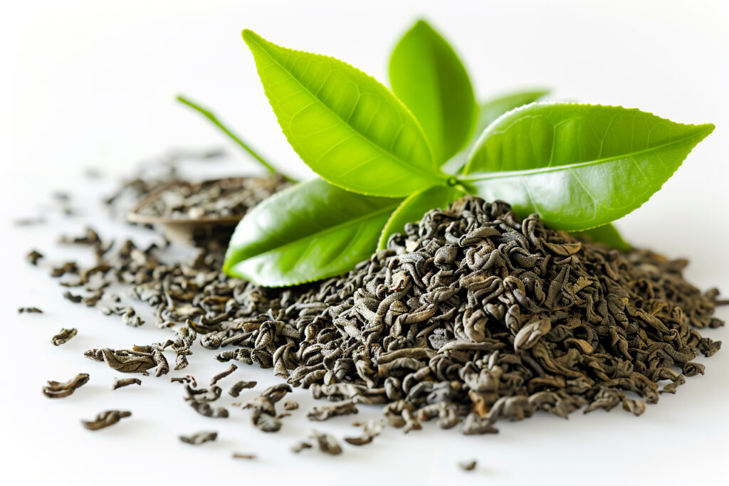 Zöld tea és mate tea.