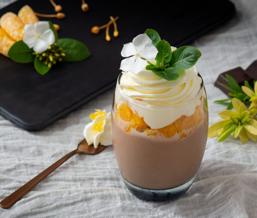 Fehér narancsos mousse