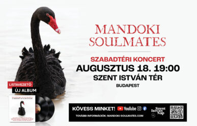 Mandoki Soulmates-nek köszönhetően felejthetetlen élményben lehet részünk aug. 18-án!