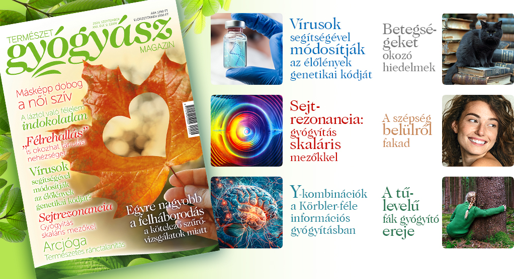 Természetgyógyász Magazin, szeptember, tartalom, ajánló