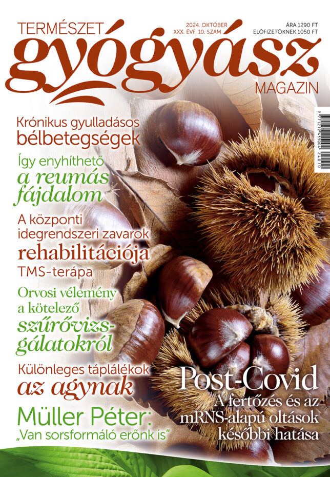 Természetgyógyász Magazin október