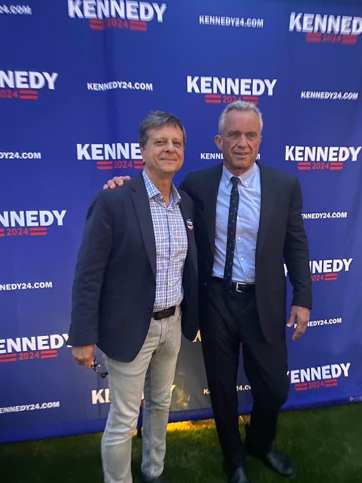 Prof. Dr Boros G. László és Robert F. Kennedy Jr