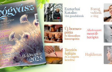 Természetgyógyász Magazin januári száma