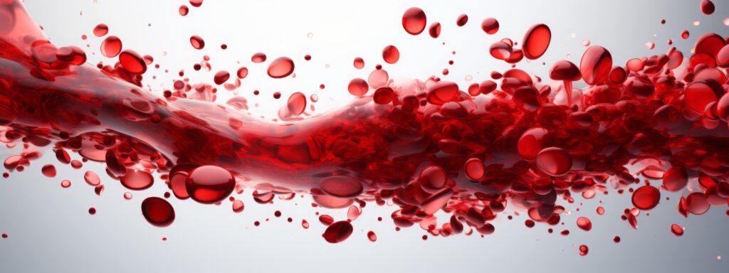 Vérsejt vörös 3D háttér vénás áramlás, vérlemezke hullám, rákgyógyászat, artéria absztrakt. Vörösvérsejt hemoglobin, véradás, anémia, elszigetelt plazma, leukémia, donor, érrendszer anatómiája, hemofília, erek.
