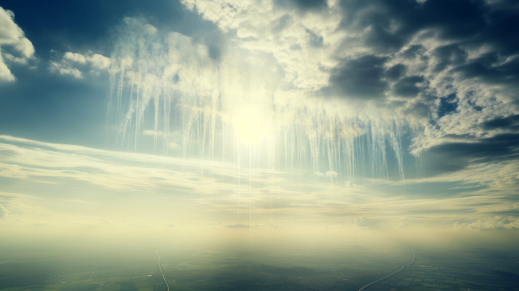 Furcsa eső, időjárás változás, chemtrail.