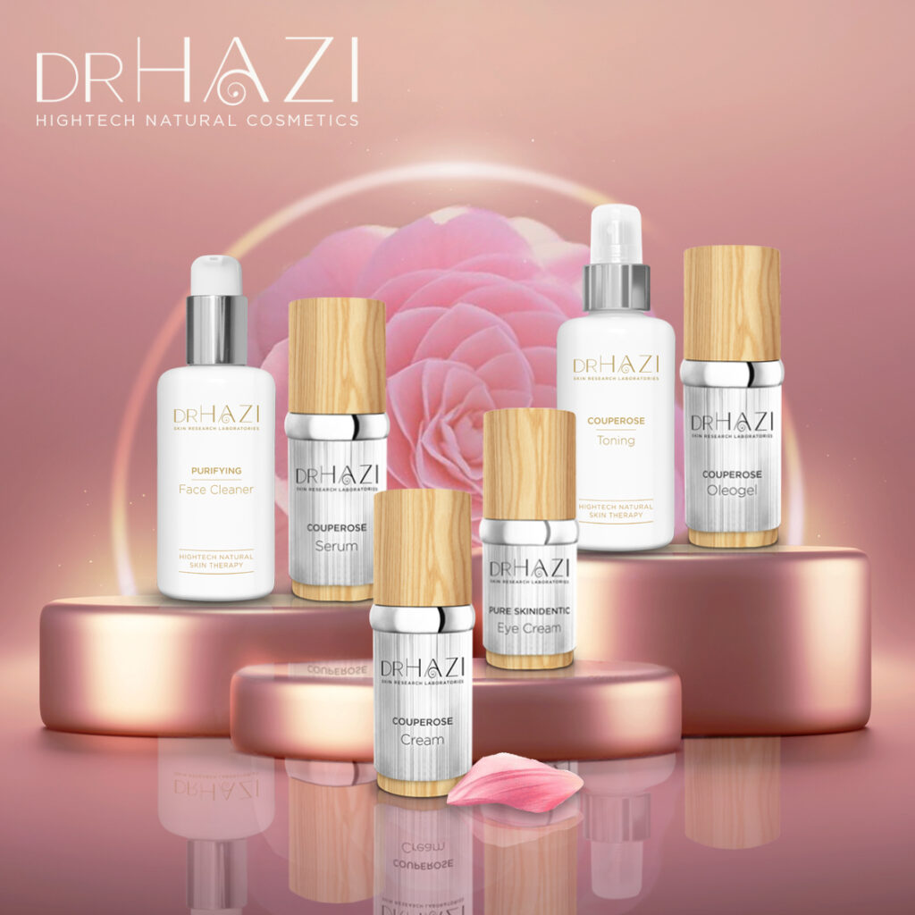 Dr Hazi kozmetikumok a rosacea gyógyítására.