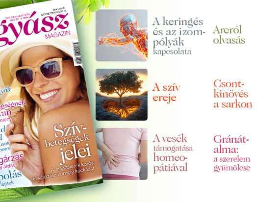 Természetgyógyász Magazin július- augusztusi számának tartalmából válogatunk.
